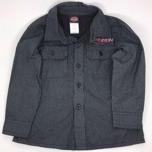 Harley-Davidson | Long Sleeve Button Up Kids Shirt